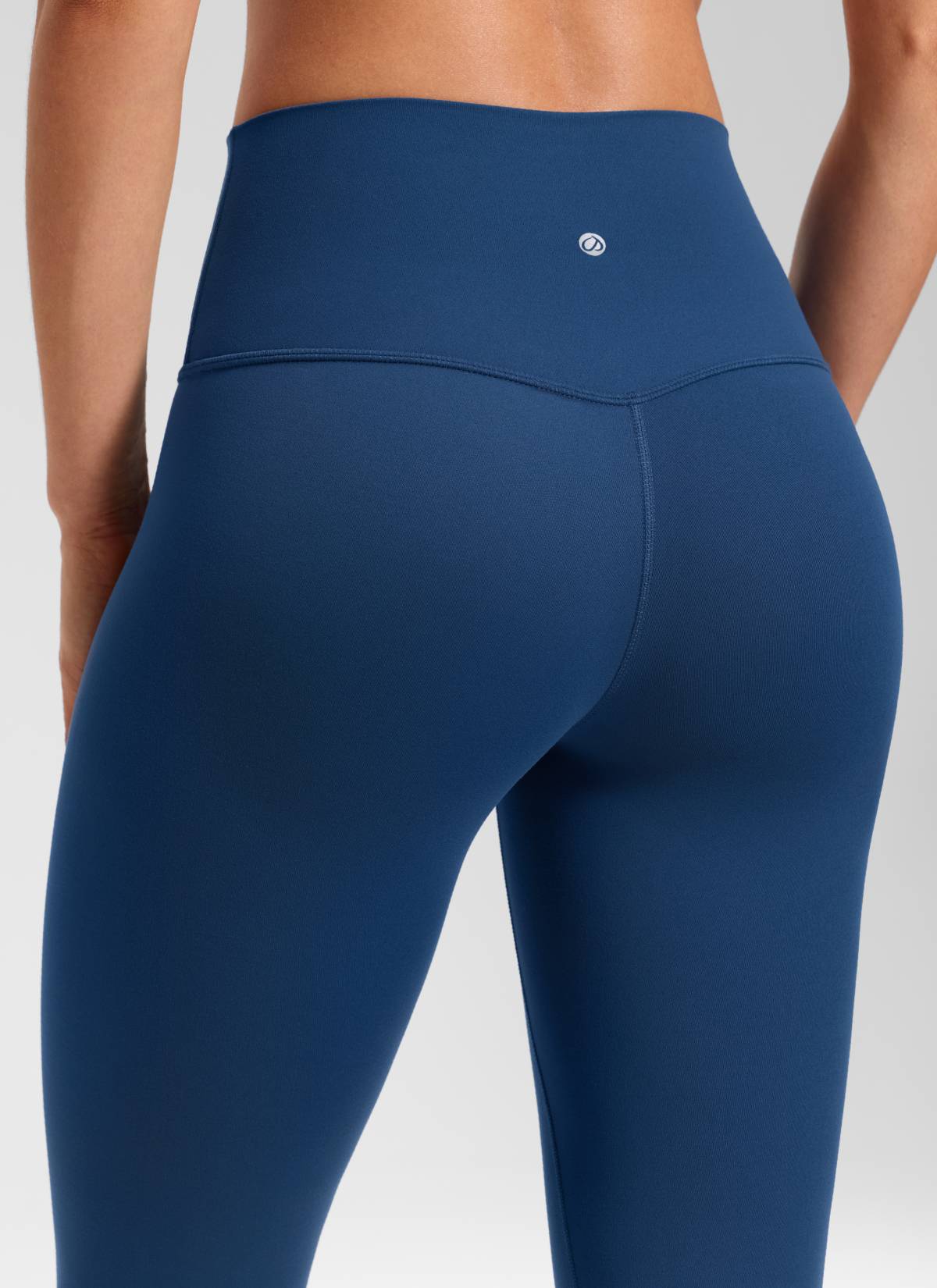 CRZ YOGA Women's Yoga Lounge High Rise Butterluxe Yoga Leggings 23'' French Navy